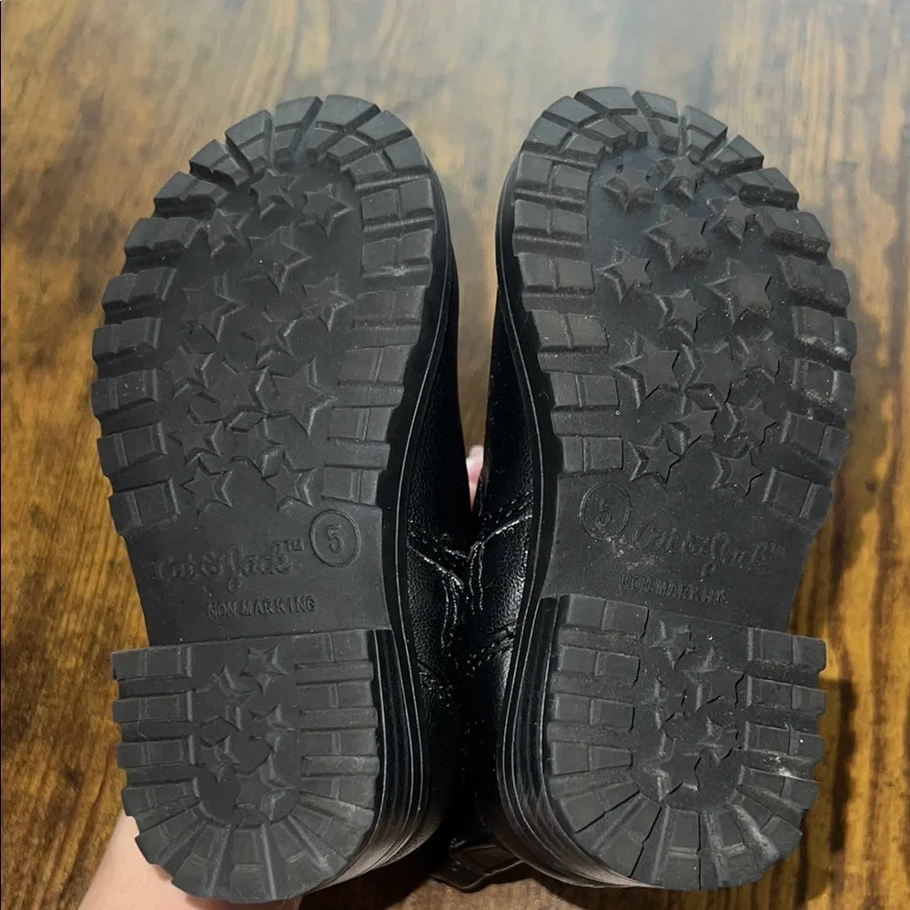 Girls Black Ankle Boots